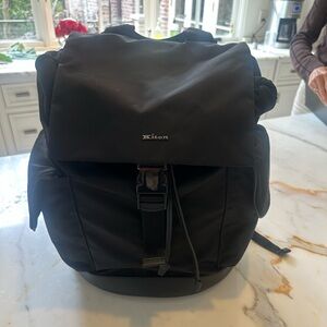 Kiton Elegant Black Backpack for Men- never used. New with tags!